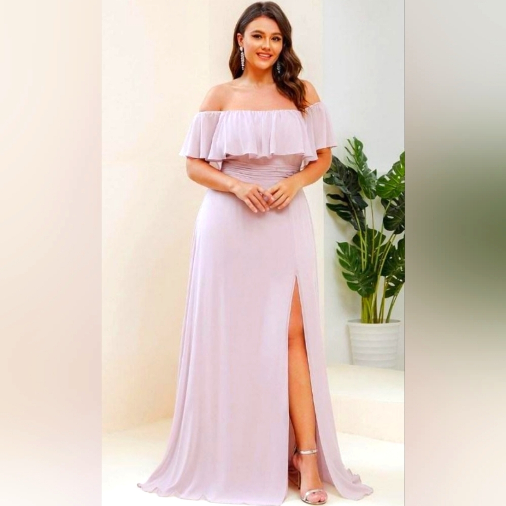 New Women's 20 Light Purple Maxi Dress